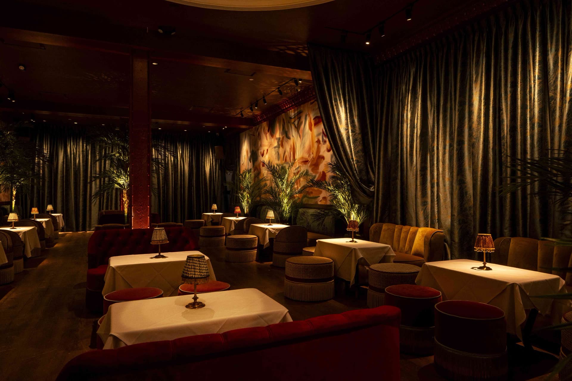 Inside Le Bar Penelope — the main floor