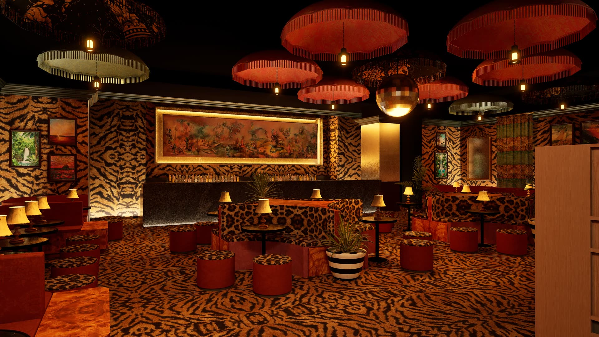 Inside Mary Lou’s — the main floor