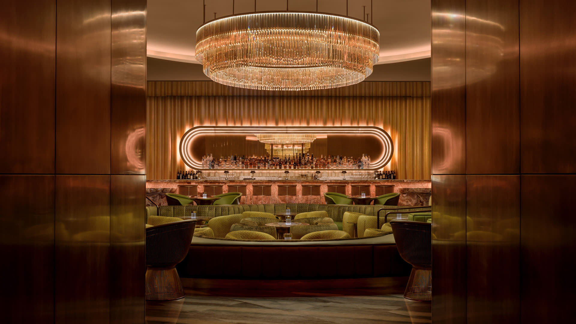 Inside The Pinky Ring — the main floor
